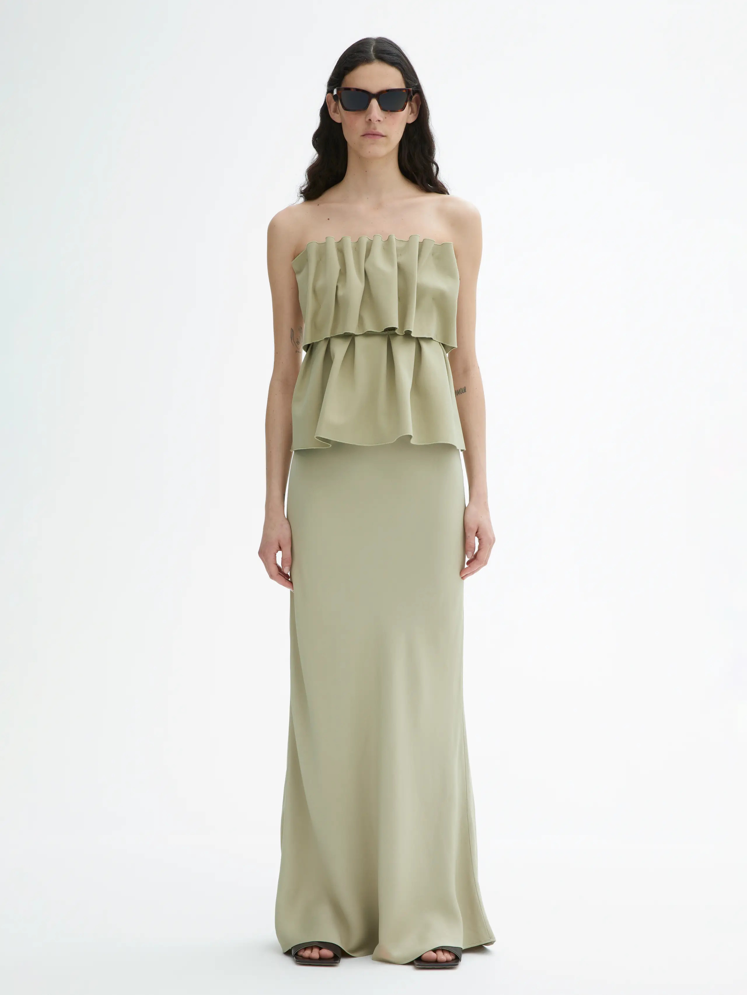 Sculpted tube top | House of Dagmar