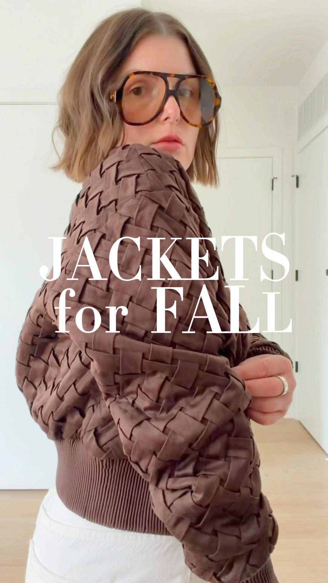 A few of my favorite jackets I found for Fall 2026

1. Faux leather trench bomber: wearing my true size, medium. It is on the snugger side but I love the snatch. It doesn’t close across the bust so fuller chests will be good! Trench coats are HEAVY trending this season in all versions. This style combined the trench, strong shoulders & bomber trends in one. 

2. Satin Bomber: this may go in my Top 3 for the season. It’s so soft, cozy and feminine while still having a chic edge with the bomber cut and moto neckline details. I’m wearing my true size, medium but would like a size down for a more cinched fit.

3. Woven Bomber: you guys LOVED this is the black faux leather ( still available & linked). I love the fun casual twist of the denim & cocoa trim on 3 and the soft elevated feel of the faux suede on 4. Both true size.

4. Read above lol

5. Adidas Satin Bomber: loveeeee if you’re a casual sporty girl who likes an elevated polish to your outfit, this is a good one! This is a plush light puffer, with interior quilting. Runs true to size but I sized down for a more cropped fit. You will see this in an Elevated or Casual soon 😉

6. Classic Faux Leather Bomber: the material is buttery soft. This has a more classic feel than the other options I’ve shared. She’s giving a bit more timeless. Runs true to size.

7. Funnel neck faux leather moto: y’all ate this up last season in the wine color. I had to double back in the most classic hue, black. This is made oversized, I actually sized down one to a small. Lots of wiggle room on sizing

8. Care Bears x adidas Denim Jacket: you have LOVED this one in stories. It’s so fun & nostalgic. It’s a mid weight puffer vibe with quilted interior. Wearing true size, medium

#LTKSeasonal #LTKOver40