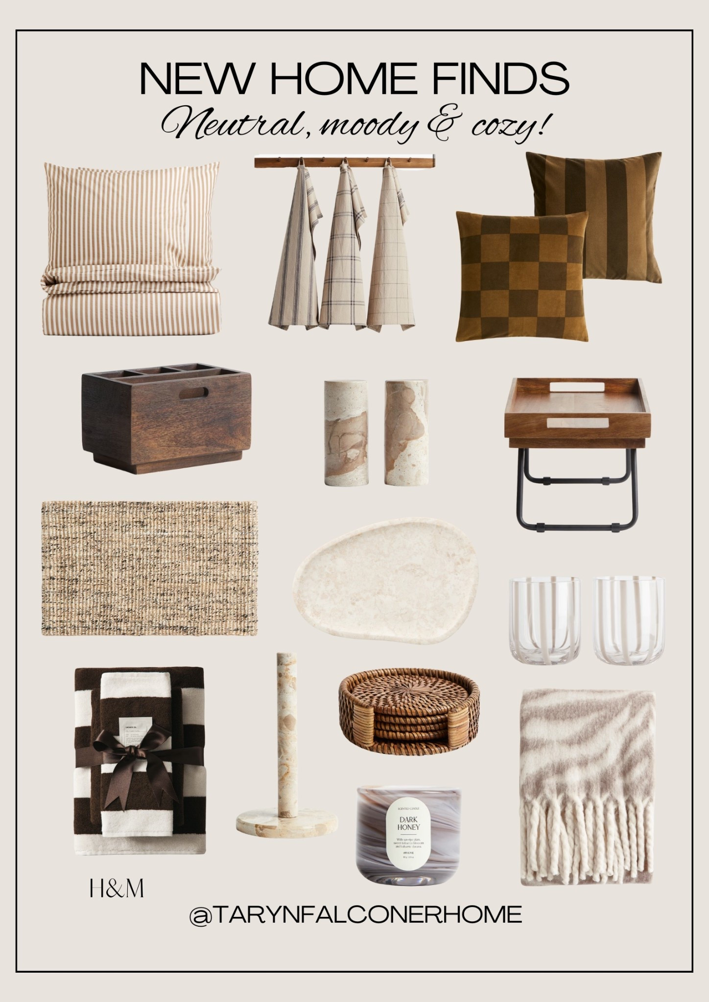 NEW!
Neutral, moody & cozy home finds🤎

#homedecor #homefinds #decor #earthy #pillows #bedding #towels #rug #candle #affordable

#LTKStyleTip #LTKHome