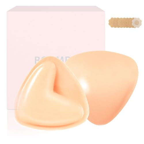 Boomba® Bra Inserts Invisible Lift Inserts Double-Sided Sticky Ultra Push up Bra Inserts Suitable for Different Occasions (Thick S) | Amazon (US)