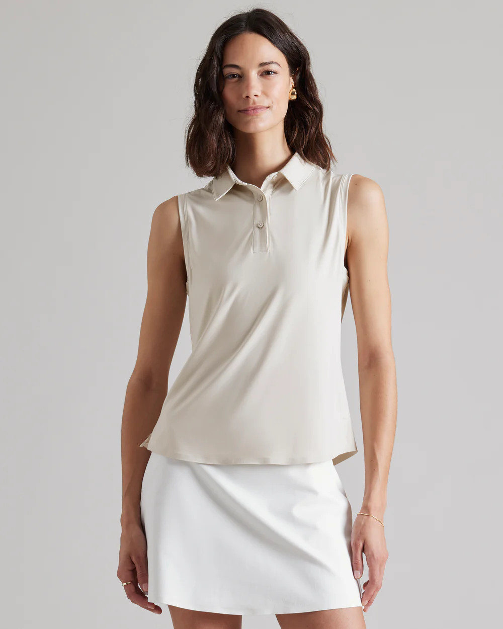 Course to Court Sleeveless Polo | Rhone