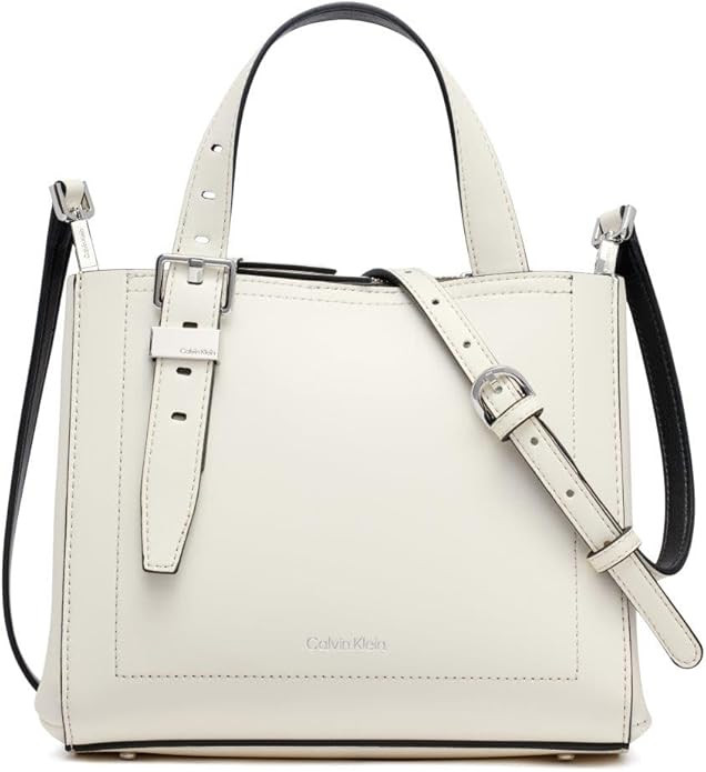 Calvin Klein womens Lowen Triple Compartment Crossbody | Amazon (US)