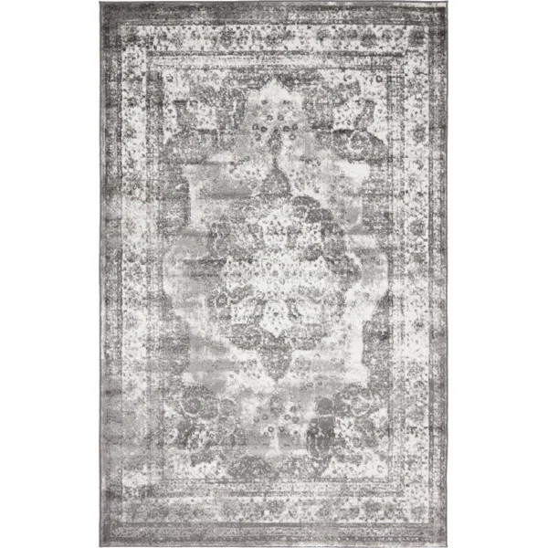 Brandt Oriental Gray Area Rug | Wayfair North America