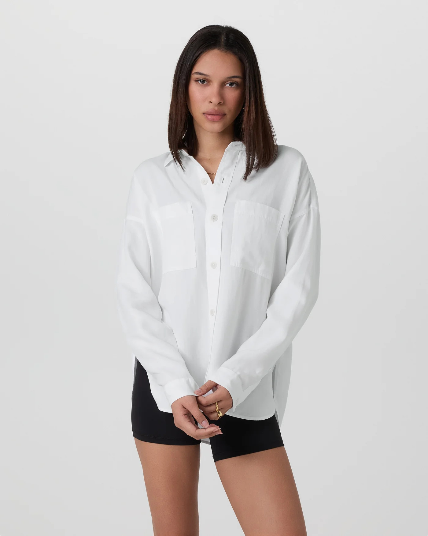Trestles Twill Button Up – White – Tops – Vuori | Vuori Clothing (US & Canada)