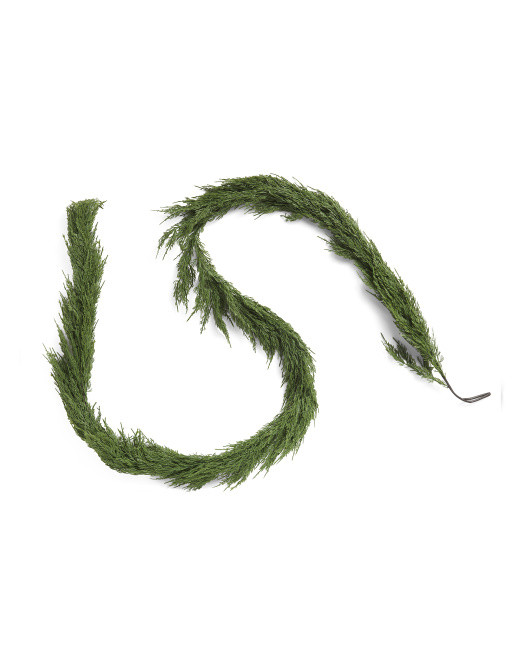 9ft Real Touch Pine Garland | TJ Maxx