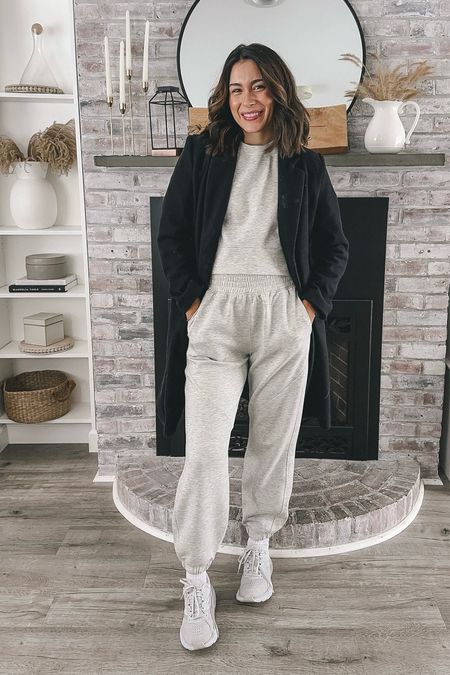 Sharing 6 athleisure outfit ideas you’ll want to add to your wardrobe for 2024. This set is seriously so soft and comfy. I need all the colors. 🩶 Wearing a medium in the bottom and small in the top. 

New years athleisure looks, athleisure, jogger outfits, wide pants outfit, mom outfit idea, casual outfit idea, style over 30, layered outfit

#momoutfit #momoutfits #dailyoutfits #dailyoutfitinspo #whattoweartoday #casualoutfitsdaily #momstyleinspo #athleisurestyle #abercrombie #abercrombiestyle #ypb 

#LTKfindsunder50 #LTKfindsunder100 #LTKfitness