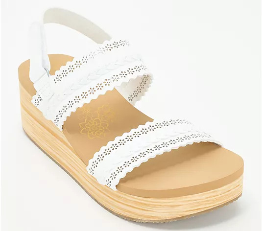 Make Your Selection: Skechers Cali Summers Adjustable Sandals -Coastal Stroll | QVC