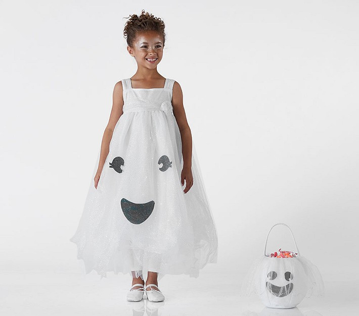 Light-Up Ghost Tutu Halloween Costume | Pottery Barn Kids