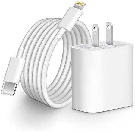 Charger for iPhone 12/13【MFi Apple Certified】, PD 20W Fast Charger with 6FT USB C to Lightnin... | Amazon (US)