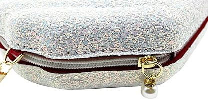 ANKOMINA Glitter Sequin Small Shell Shape Shoulder Handbags Phone Money Pouch Chain Crossbody Pur... | Amazon (US)