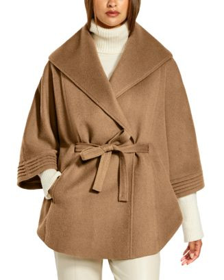 Belted Shawl Collar Cape Coat | Bloomingdale's (US)