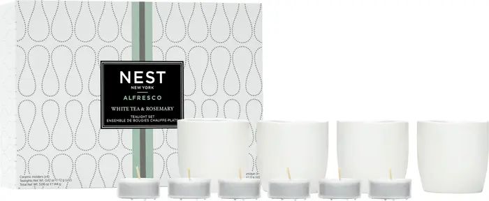 White Tea & Rosemary Tealight Candle Set | Nordstrom