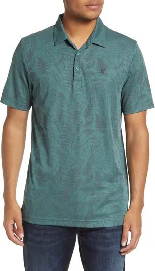 TravisMathew Hidden Falls Leaf Pima Cotton Blend Polo | Nordstrom | Nordstrom