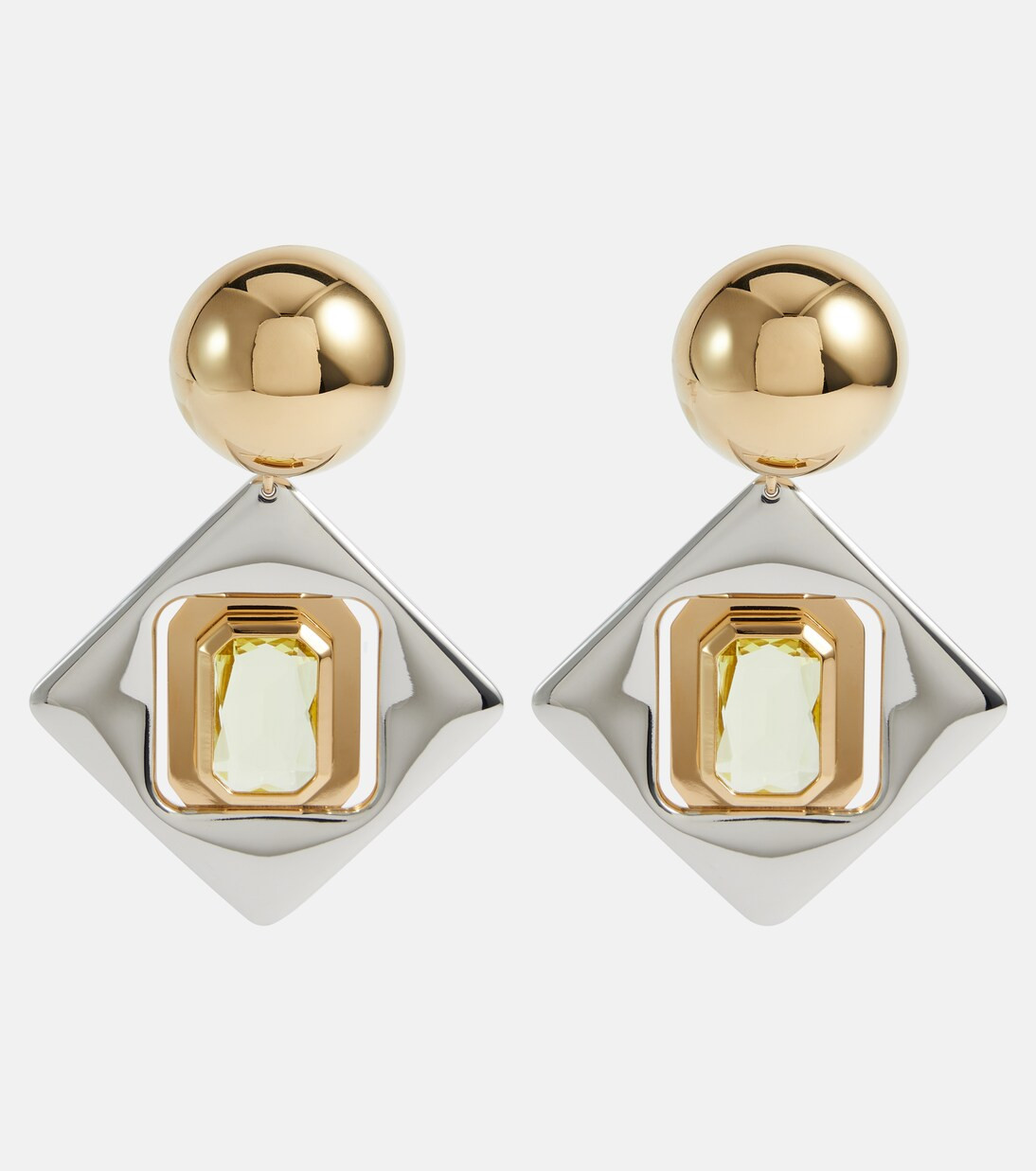 Geometric clip-on earrings | Mytheresa (UK)