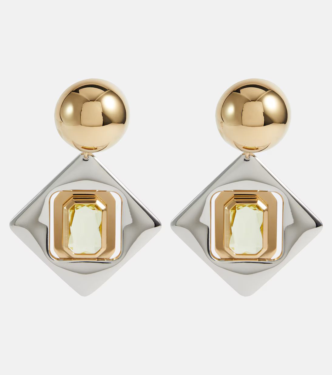 Geometric clip-on earrings | Mytheresa (DACH)