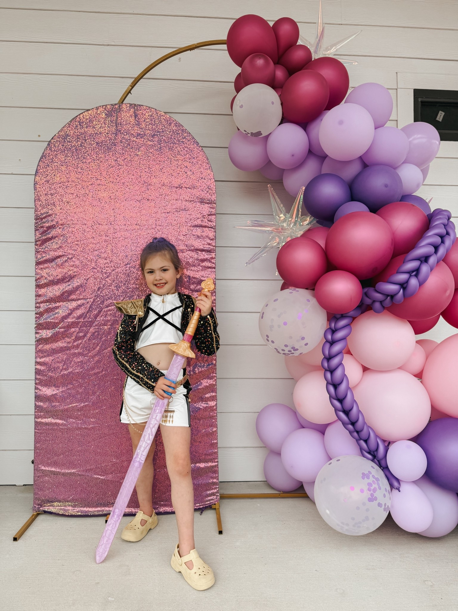 K-pop demon hunters Huntrix Rumi birthday party 💜✨ #LTKparties 

#LTKmomlife #LTKHome #LTKKids