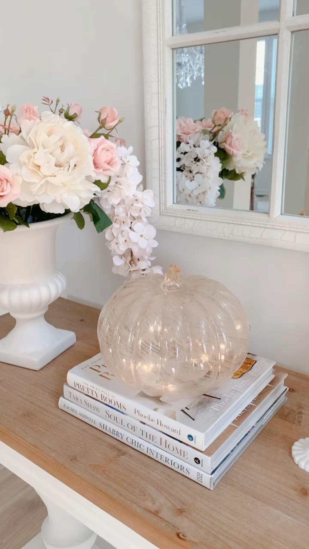 Glass pumpkins in stock at Target! I put twinkle lights underneath mine!

#LTKHome #LTKSeasonal #LTKFindsUnder50