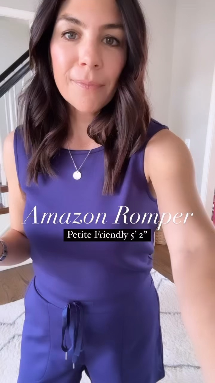 These Amazon rompers have the look and feel of SPANX Air Essentials!  So so good and come in a TON of colors!!!

#LTKOver40 #LTKSeasonal #LTKootd