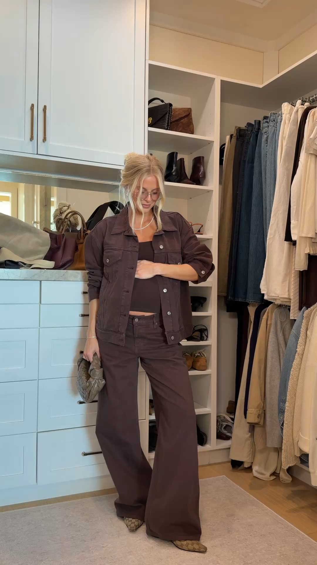 Wearing a large in jacket, medium in tank, 29 in jeans (sized up in all for pregnancy), shoes run tts! #kathleenpost

Spring transition outfit, date night outfits, monochrome look, bump friendly, casual chic look, maternity look



#LTKBump #LTKootd #LTKSeasonal