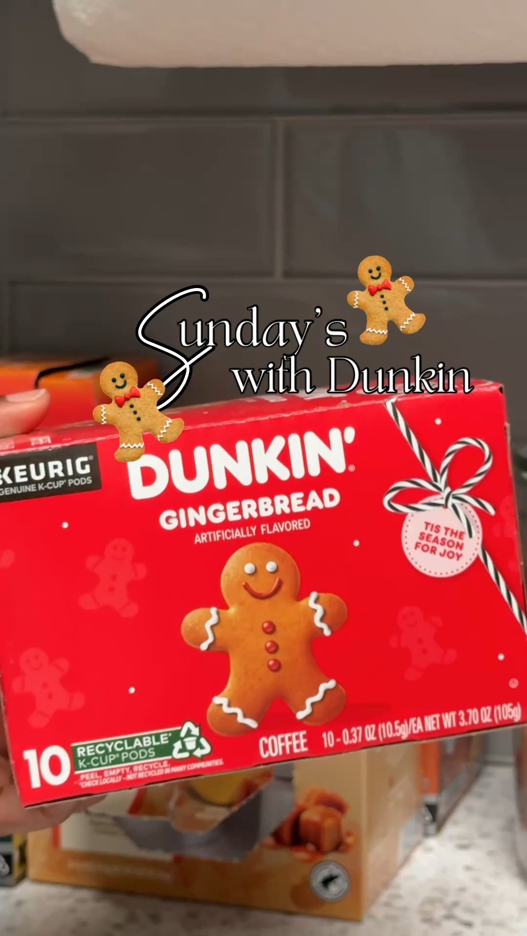 Testing out Dunkin’s gingerbread K-cups in my Keurig K Brew & Chill. Cozy season activated.

#LTKGiftGuide #LTKHome #LTKHoliday