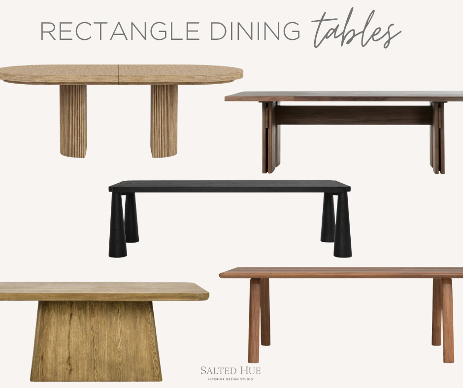 Dining Table Roundup: This time we're covering rectangle options! A variety of sizes and price points so now matter your style or the size of your space, we've got you covered.  

 #LTKHoliday #LTKHome #LTKStyleTip