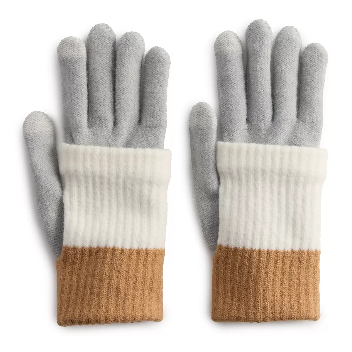 Women's Sonoma Goods For Life® Knit Overlay Magic Glove | Kohl's