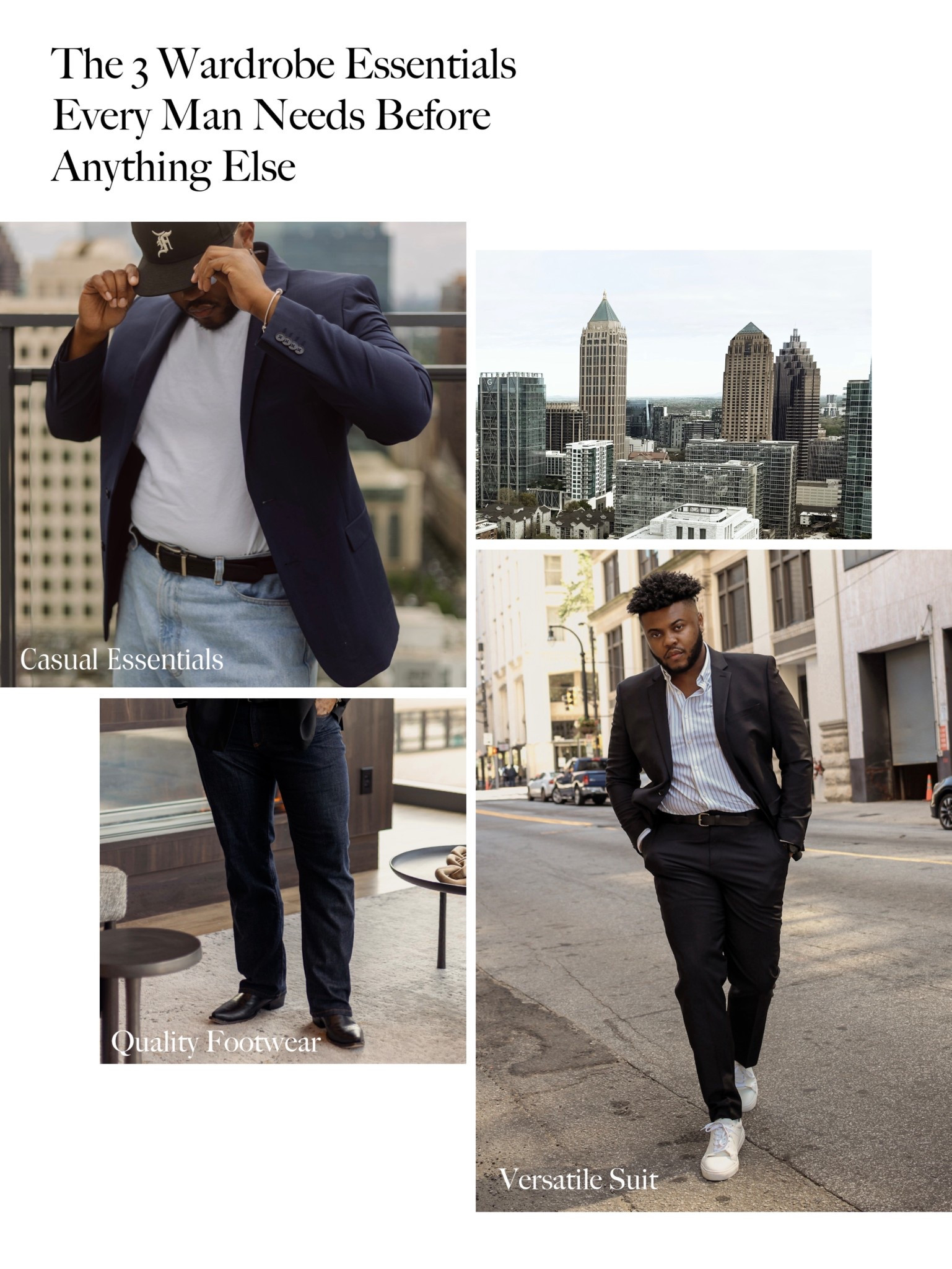 There’s no such thing as a complicated wardrobe, just one that’s missing something.

Before you add anything new, make sure you have these three things locked in. They’re the foundation on which everything else is built.

1. Versatile Suit: a wool suit for various occasions 

2. Casual Essentials: classic sneakers, a well-fitting blazer, and jeans

3. Quality footwear: boots and loafers

Drop a 🔥 if you already have all three. Drop a 👀 if you need to do some shopping.

#LTKMens