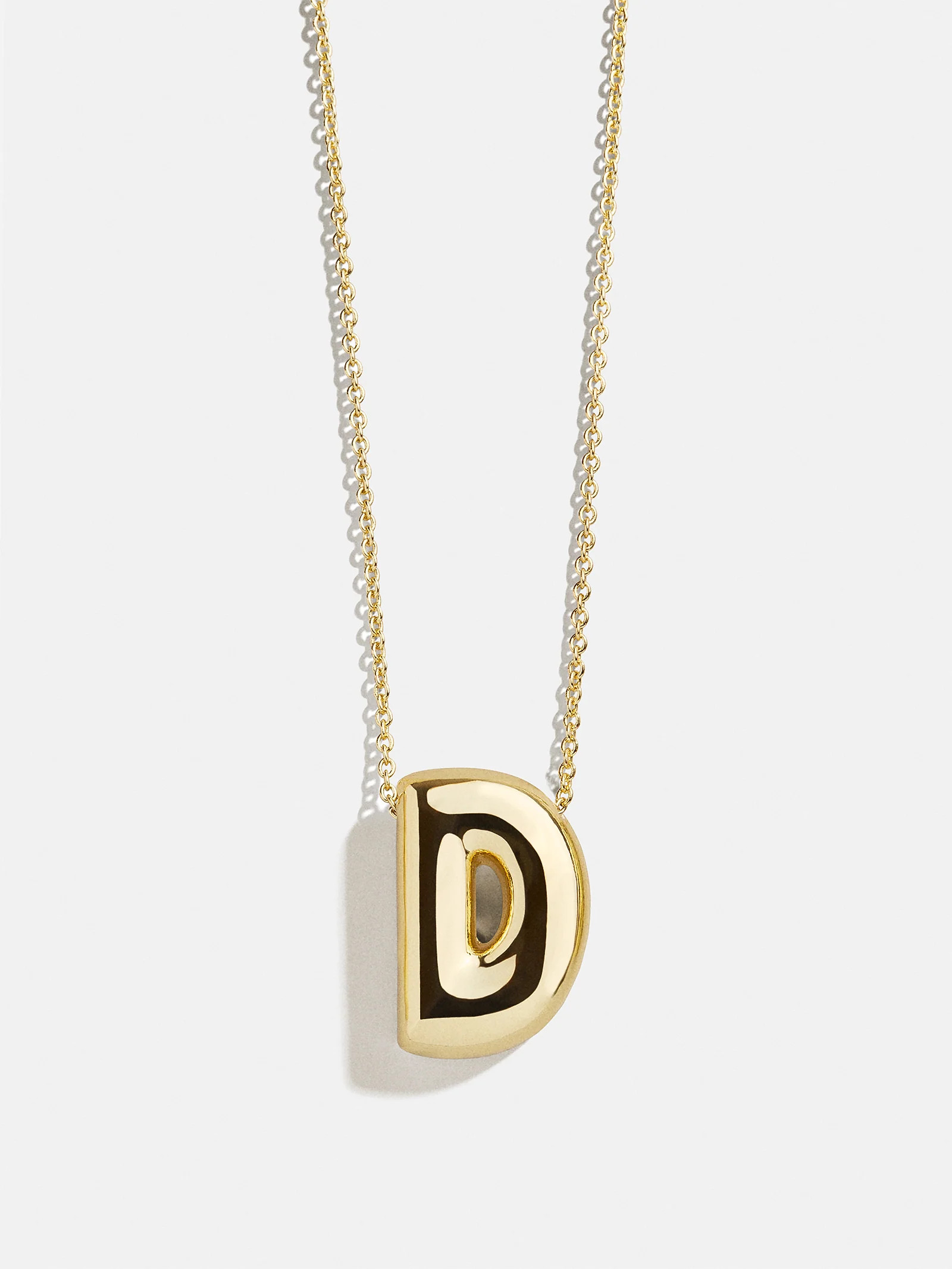 Kids' Bubble Initial Necklace - Gold | BaubleBar