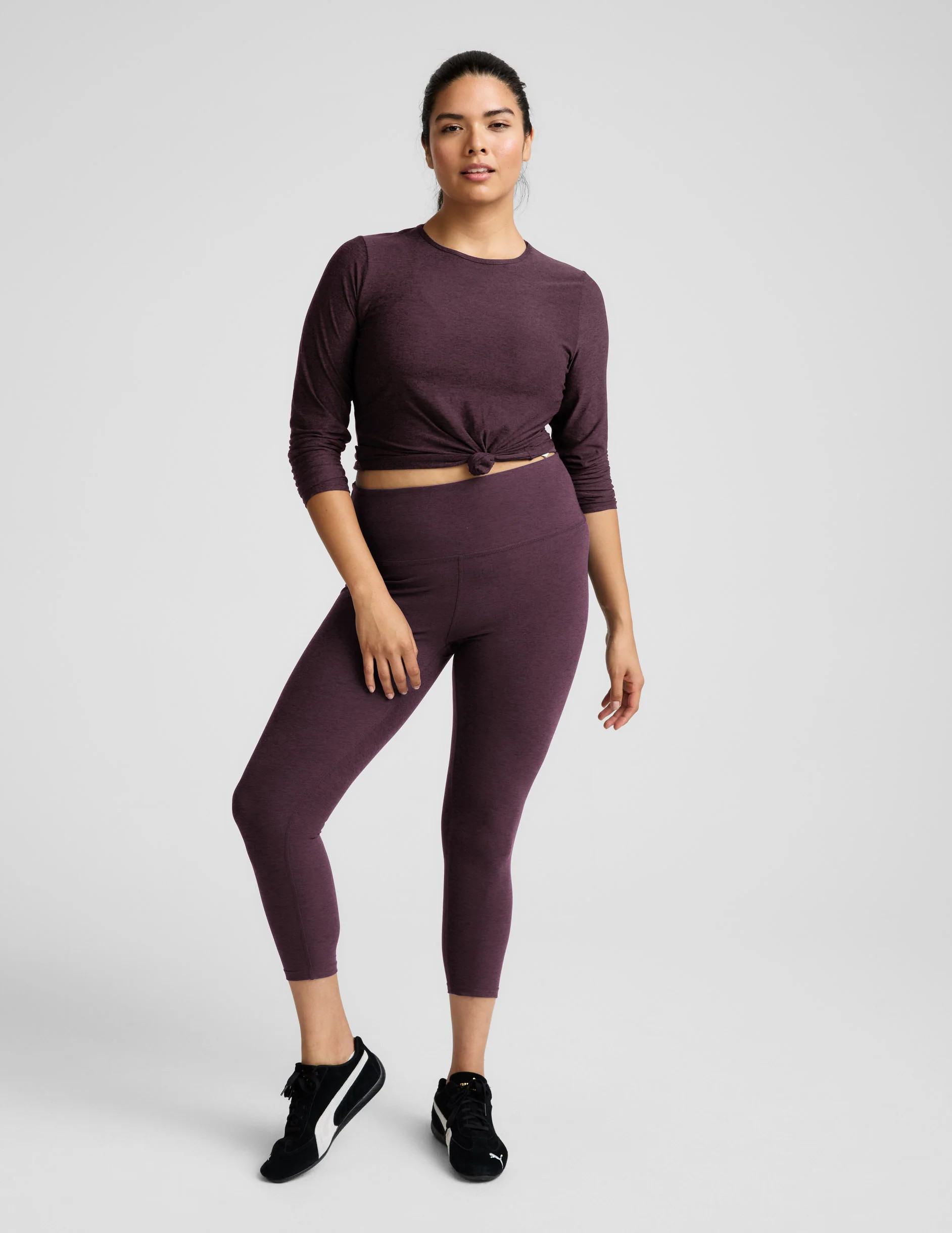 Spacedye Caught In The Midi High Waisted Legging | Beyond Yoga | Beyond Yoga