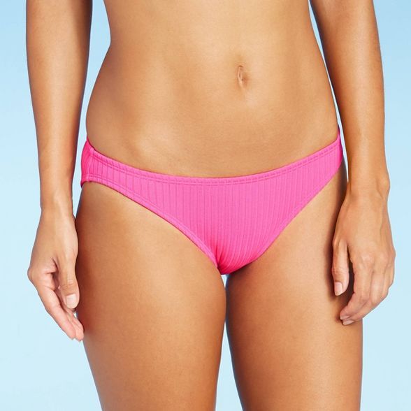 Juniors' Ribbed Cheeky Bikini Bottom - Xhilaration™ | Target