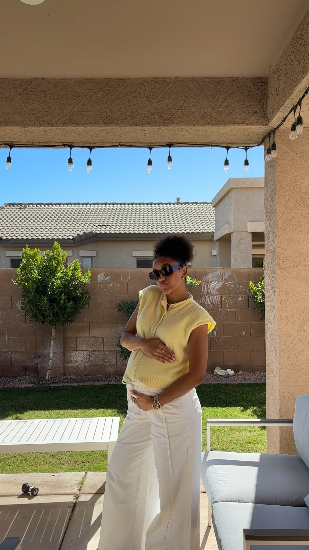 Loving this spring transitional fit that's bump friendly!!! 

#LTKootd #LTKBump #LTKmomlife