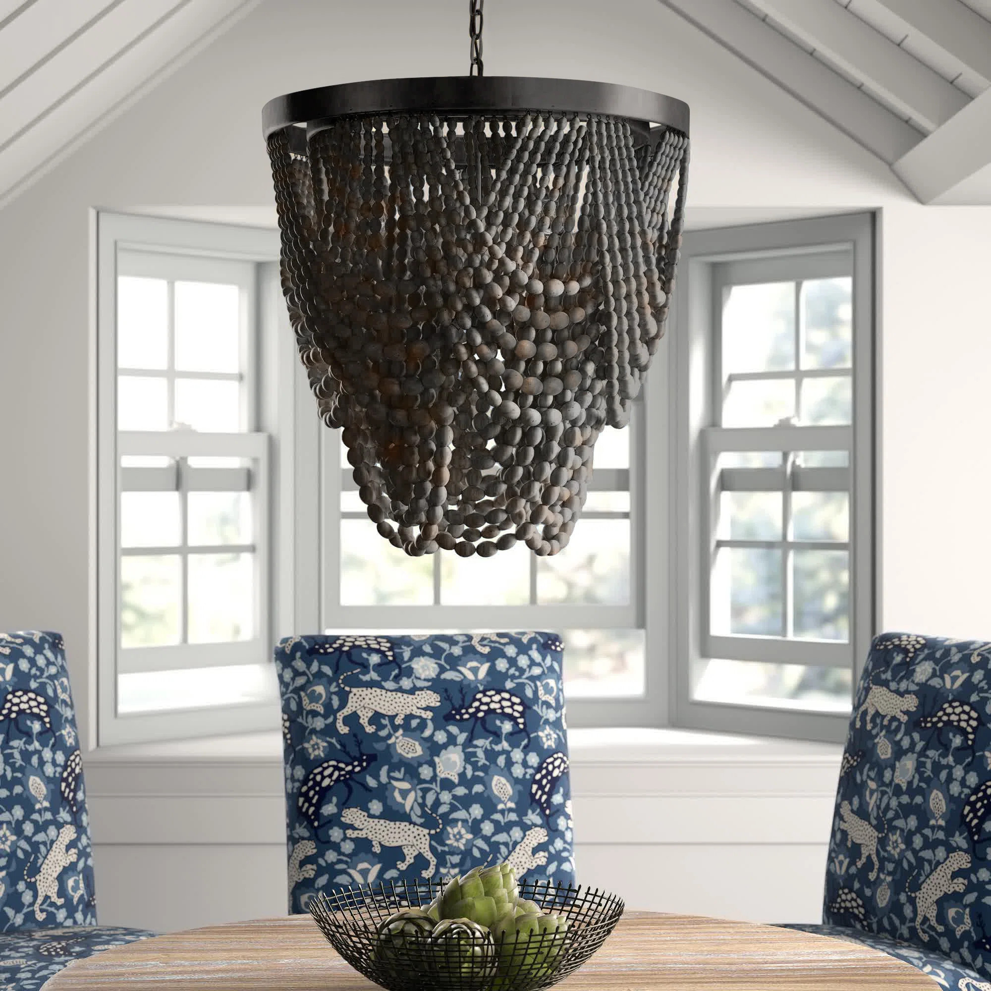Hatfield 3 - Light Wood Tiered Chandelier | Wayfair North America