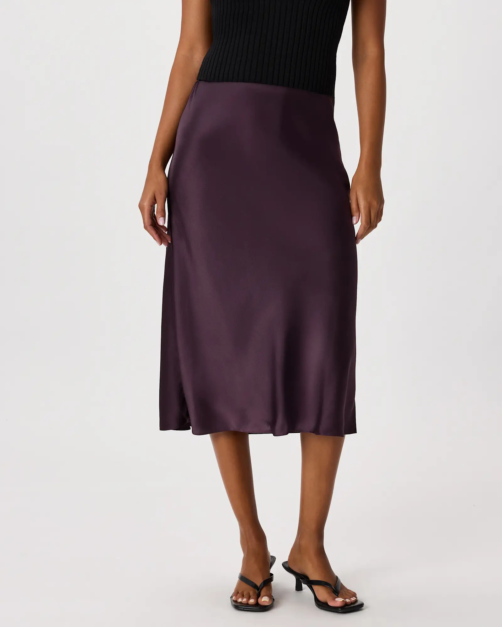 100% Washable Silk Skirt | Quince in Deep Orchid Purple | Quince