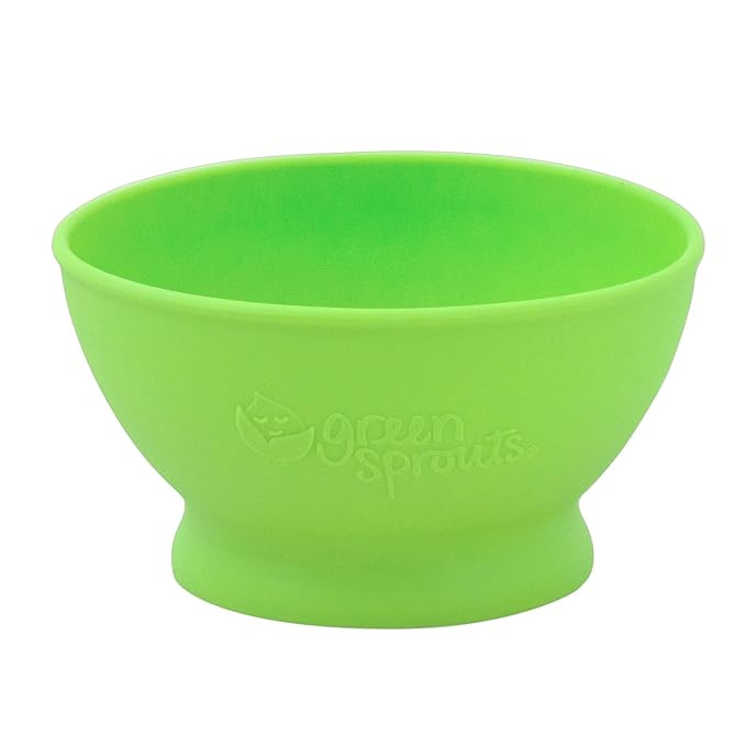 green sprouts Feeding Bowl Made from Silicone | Gently Transitions Baby to pureed Food | Easy to ... | Amazon (US)