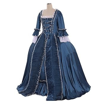 CosplayDiy Women's Queen Marie Antoinette Rococo Ball Gown Gothic Victorian Dress Costume Purple | Amazon (US)