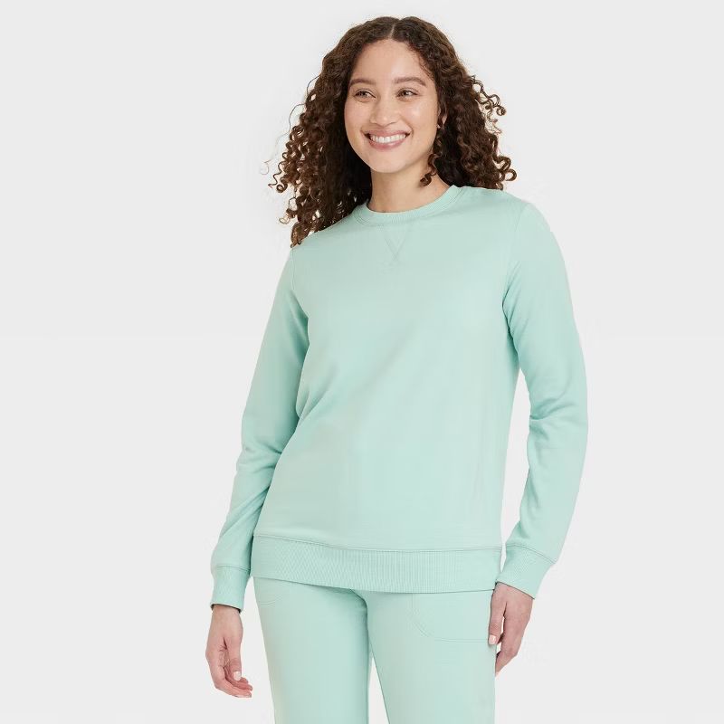 Women's Beautifully Soft Fleece Sweatshirt - Stars Above™ | Target