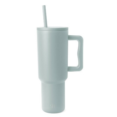 Simple Modern Trek 40oz Stainless Steel Lidded Tumbler Powder Coat Sage: Dishwasher-Safe, Cold Beverages, All Ages | Target
