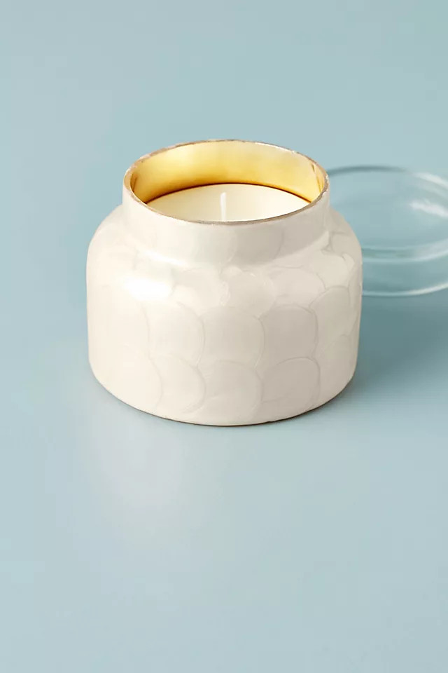 Capri Blue Volcano Capiz Jar Candle | Anthropologie (US)