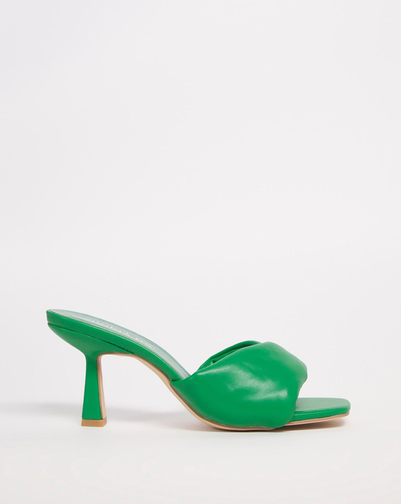 Soft Volume Mule Sandals ExWide Fit | Simply Be (UK)