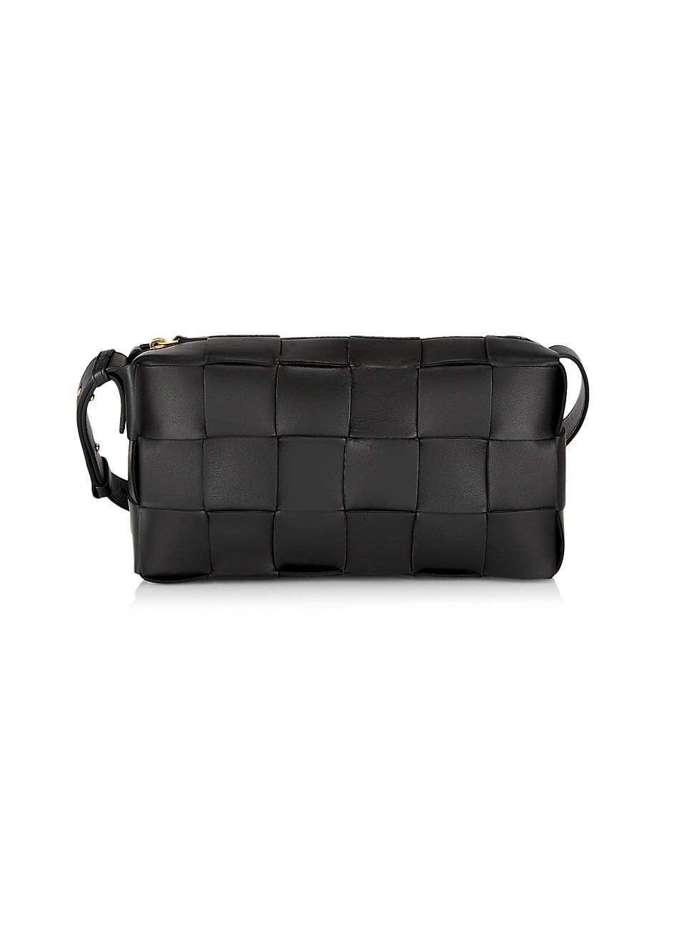Women's Cassette Leather Shoulder Bag - Black | Saks Fifth Avenue