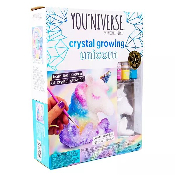 YOUniverse Crystal Growing Unicorn | Kohl's