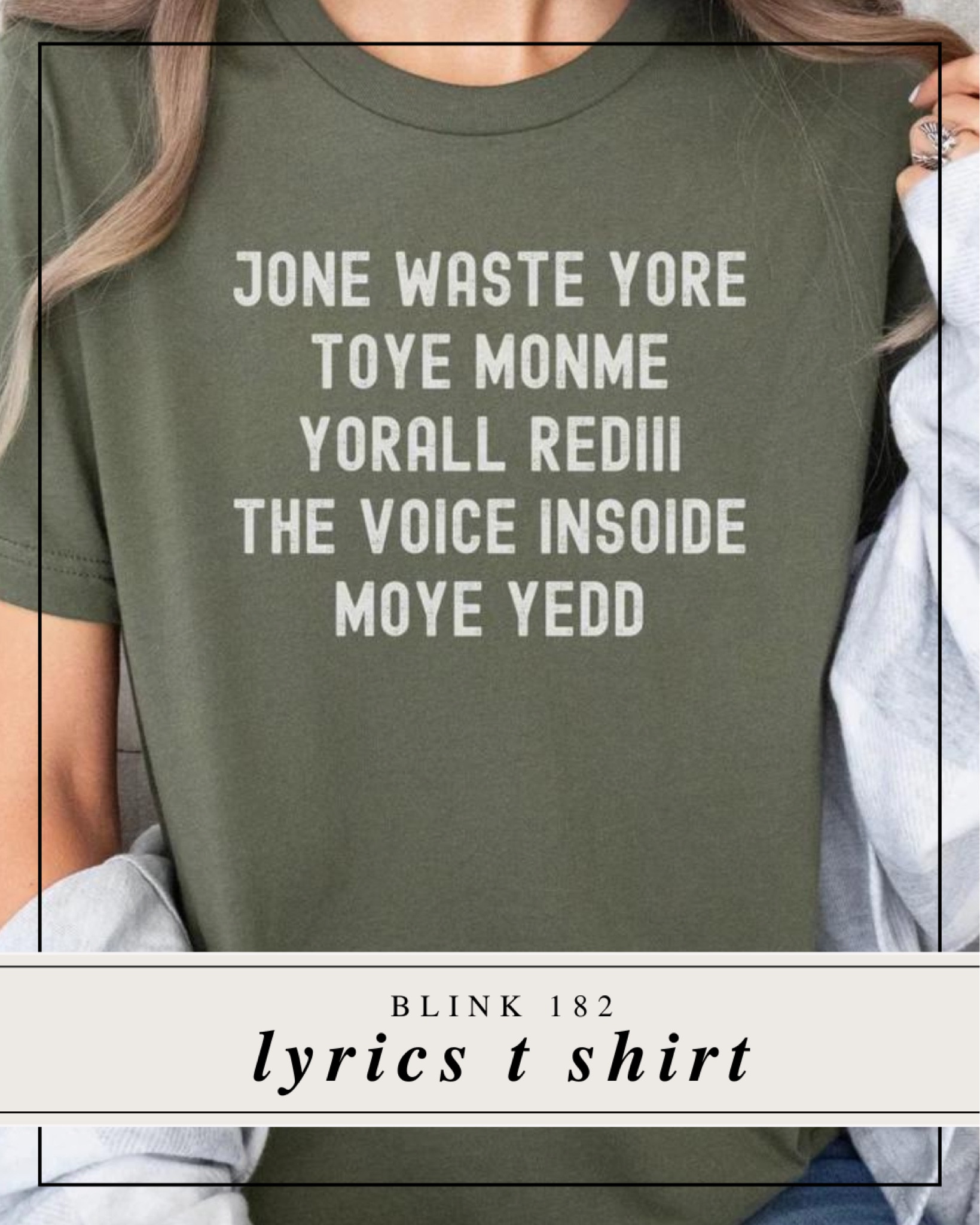The amount of people who said this was their favorite Blink song need to be in a club! Should this be our official uniform? 🤣

#LTKStyleTip