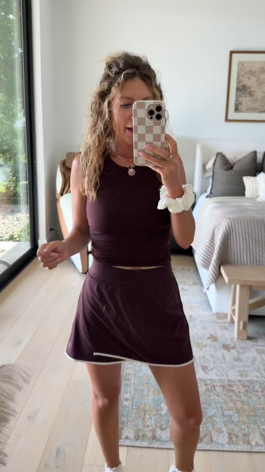 Sharing today’s golf outfit from lululemon! Cute for golf, tennis, pickleball, sports mommas, or just running errands!! 
Tank size 6
Skort size 6

#LTKStyleTip #LTKActive #LTKOver40