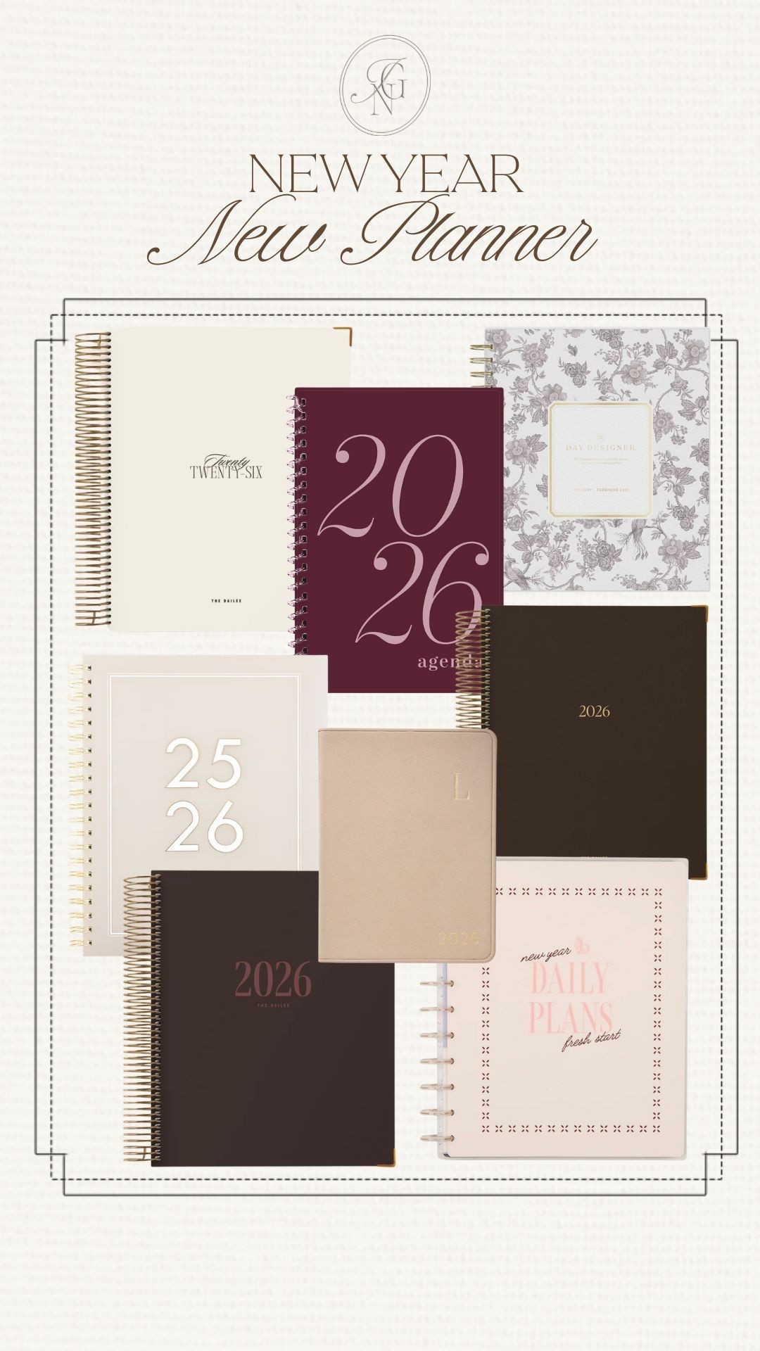 It’s time for a new planner ✨🤍

#2026 #visionboard #planner #agenda #newyear #planning 

#LTKmorningroutine #LTKFindsUnder50 #LTKSeasonal