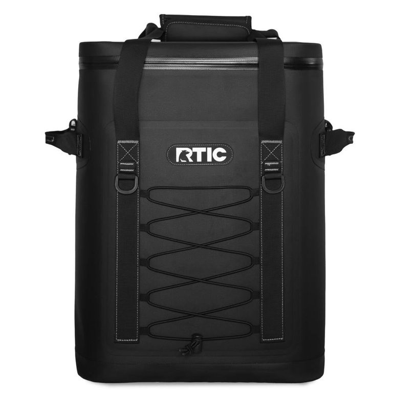 RTIC 36 Can Backpack Cooler, Leakproof Ice Chest Cooler with Waterproof Zipper, Black | Walmart (US)