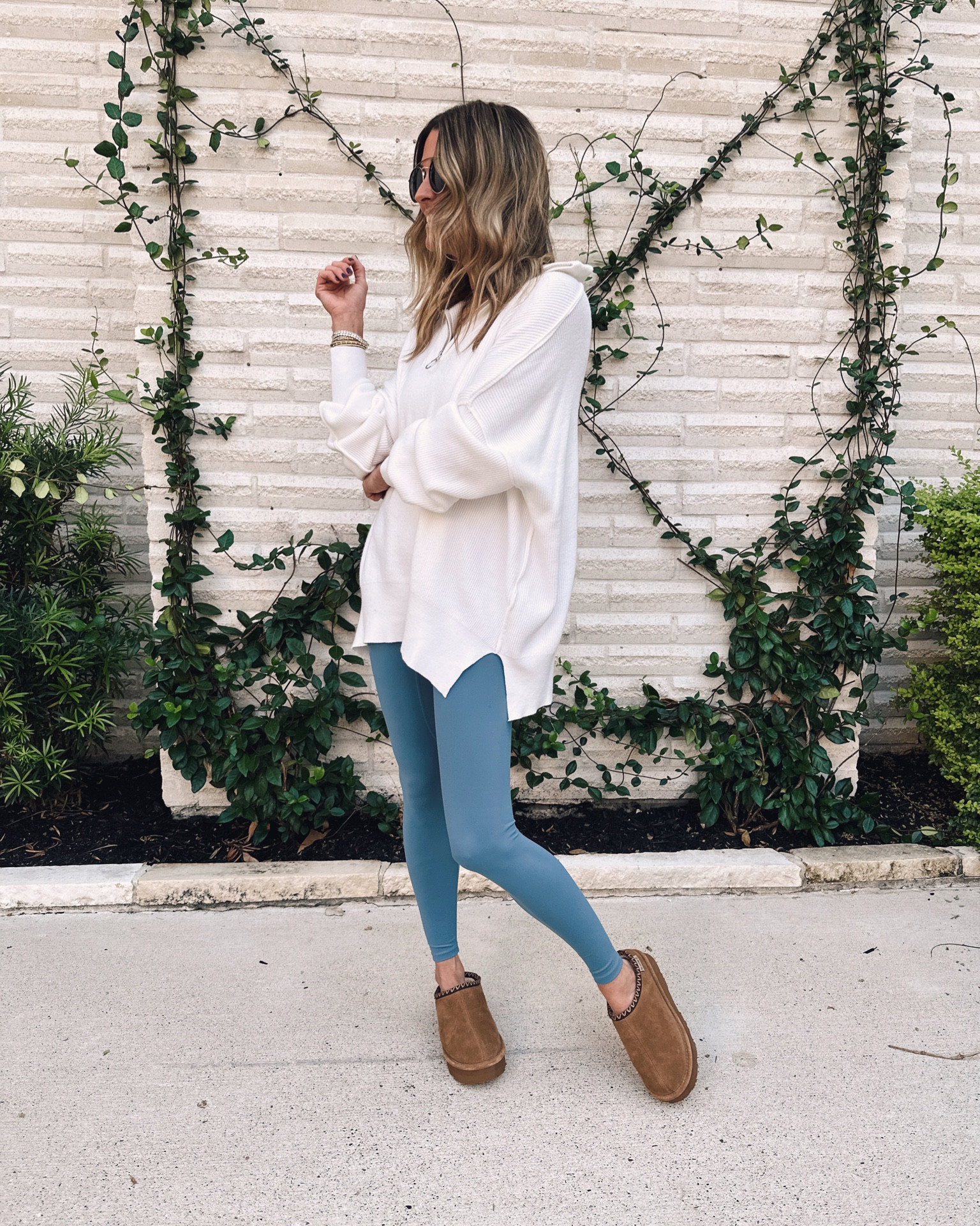 Two items I’m loving!!! I grabbed a medium in this Amazon sweatshirt. And I have these Amazon leggings in so many colors (xs). 

#LTKstyletip #LTKtravel #LTKover40