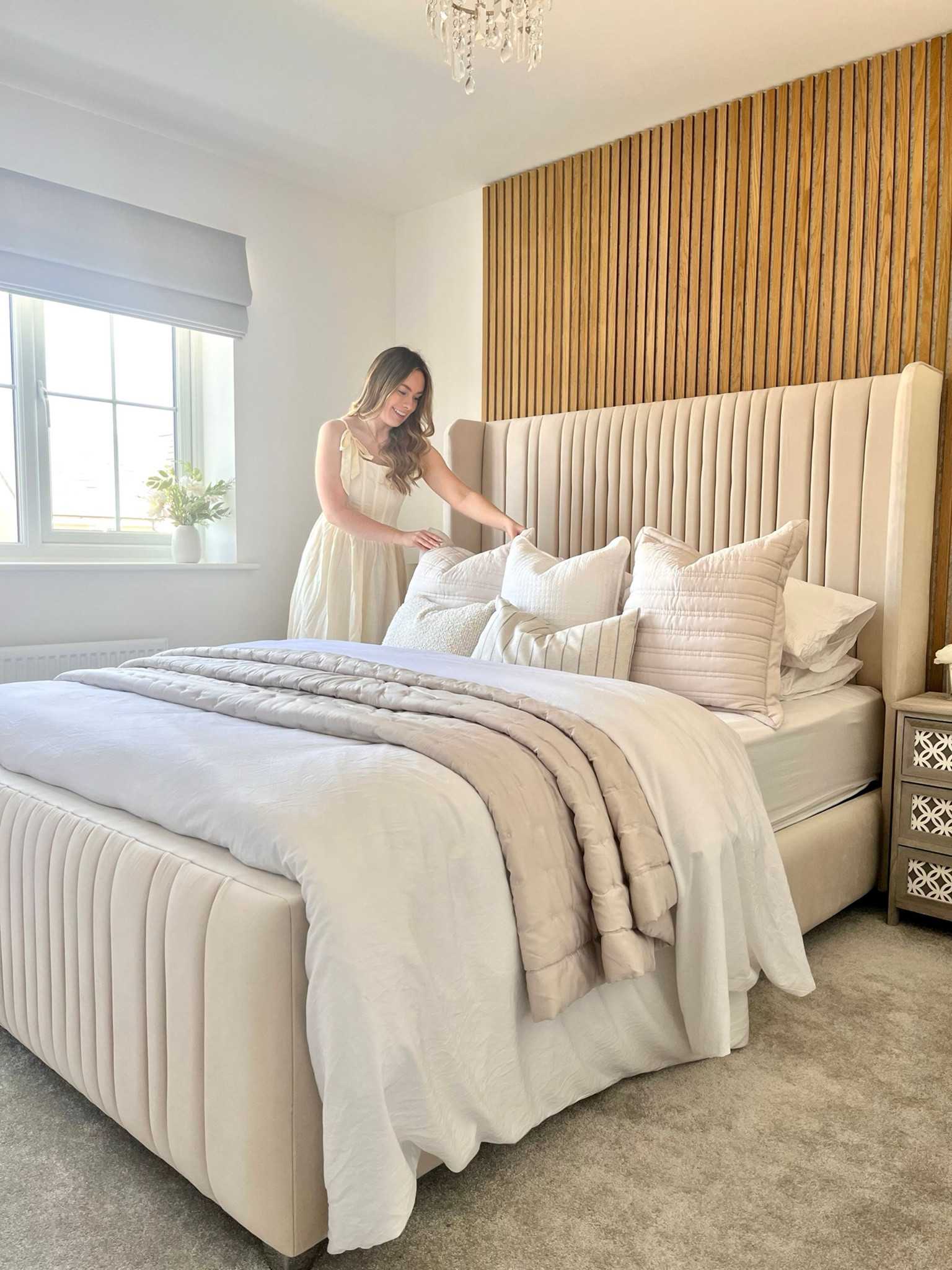 Neutral home decor, bedroom inspo, luxury bedding

#LTKhome #LTKuk