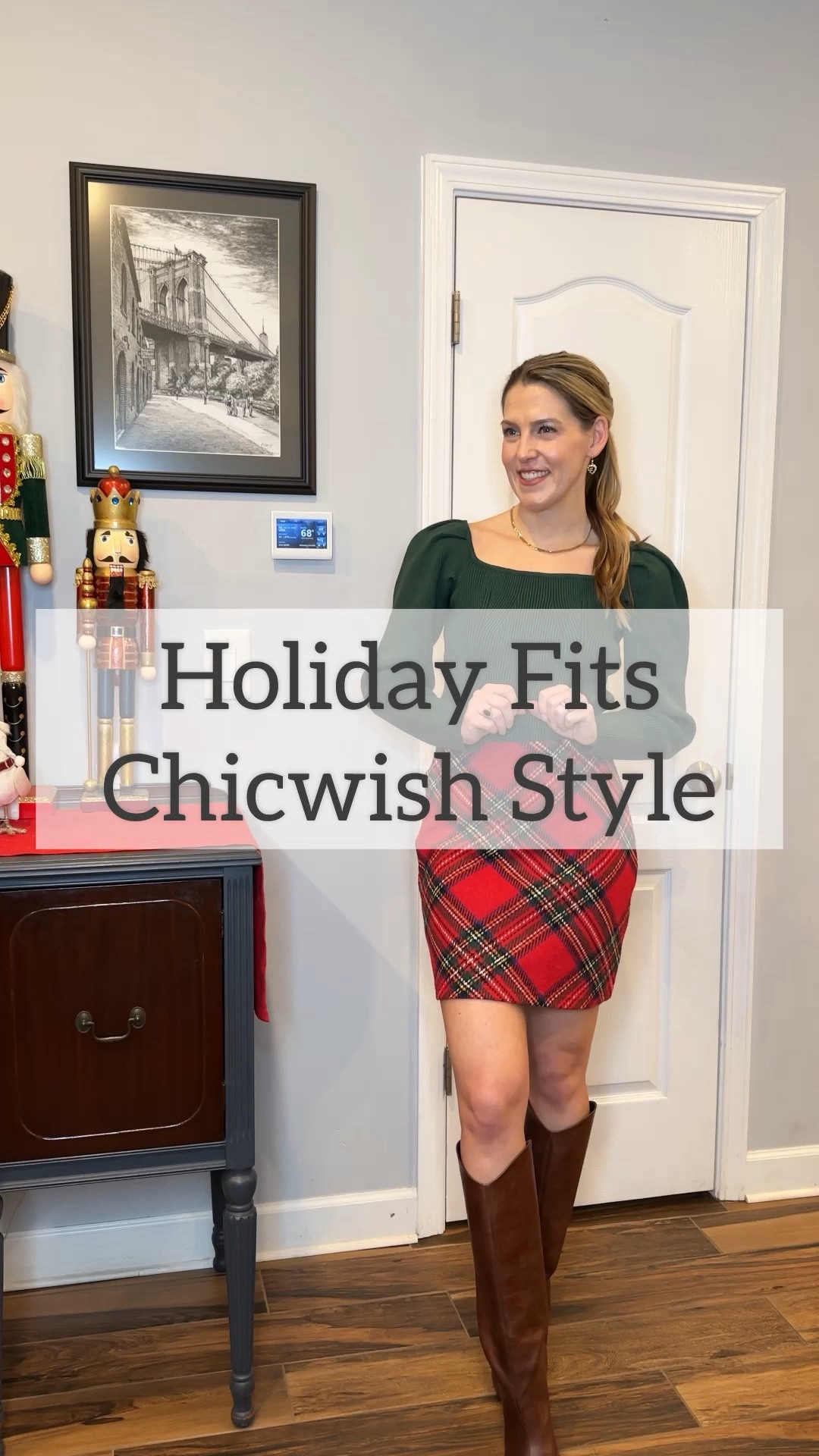 Sweater - sold out, linking a similar one.

Plaid skirt - went with my usual size XS

Pearl top - went with a size S, could have done an XS if it had come in that size.

Bustier top - went with size XS, fit around me but the boobs area is bigger for me (I’m a 32b and on the smaller side of B)

Skirt - went with a S-M and it fits great plus room to tuck shirts in

Sweater dress - went with my usual size XS

#LTKVideo #LTKHoliday #LTKfindsunder100