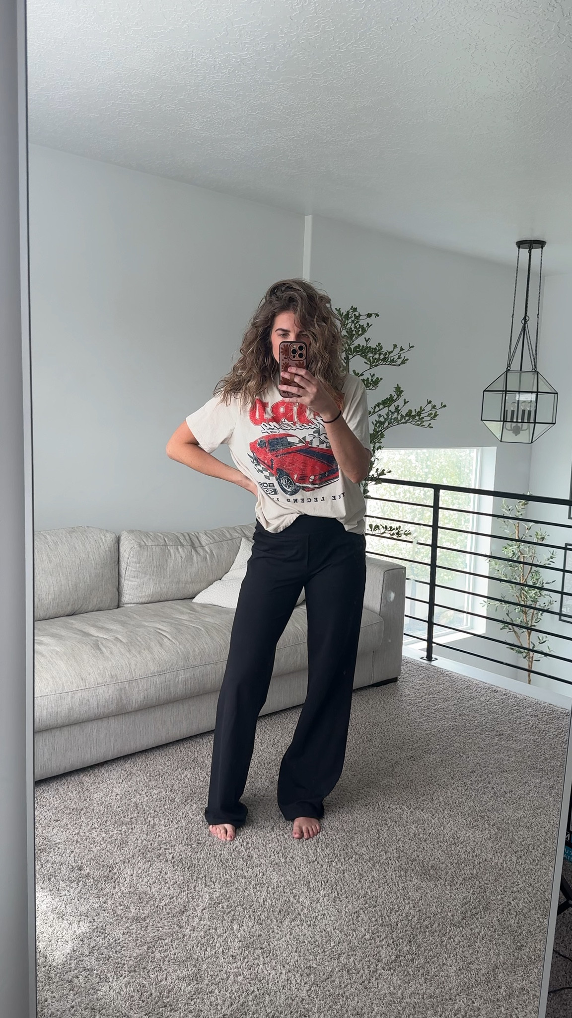 Super soft, flowy, and insanely comfy—perfect for lounging or casual days out ✨ #comfystyle #loungewear #widelegpants #ootd