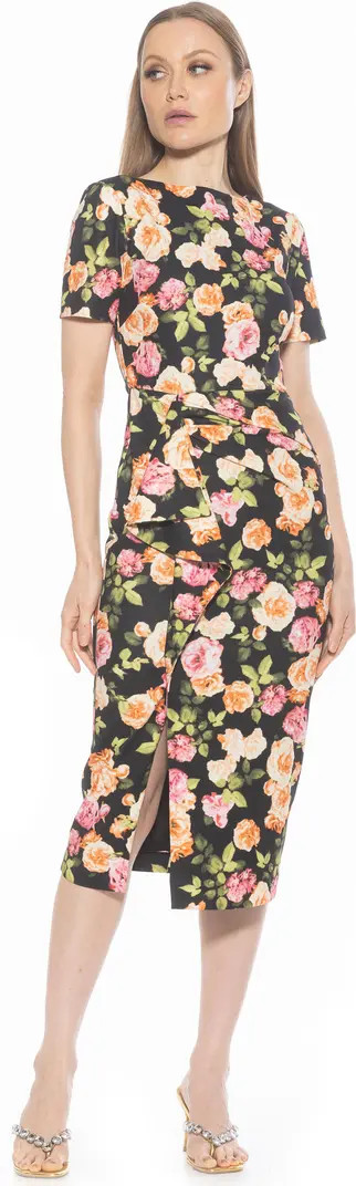 Zayd Midi Sheath Dress | Nordstrom Rack